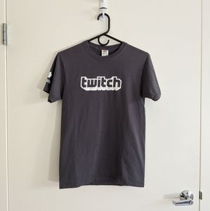 Twitch Logo Gray Tshirt S